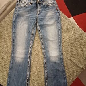 Silver Jeans Women's Light Blue Boot Cut Jeans